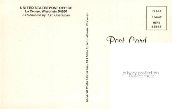 La Crosse Wisconsin United States Post Office – Bild 2