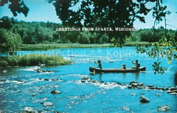 Sparta Wisconsin Kanufahrt