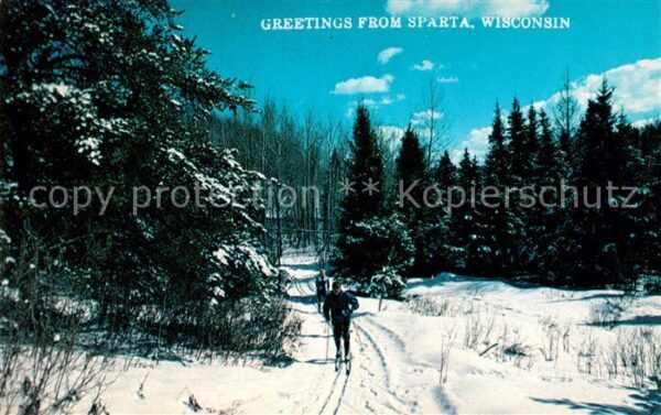 Sparta Wisconsin Cross Country Skiers