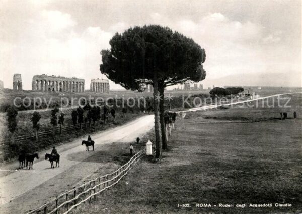 Roma Rom Ruderi Acquedotti Claudio