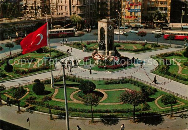 Istanbul Constantinopel Taksim Republik-Denkmal
