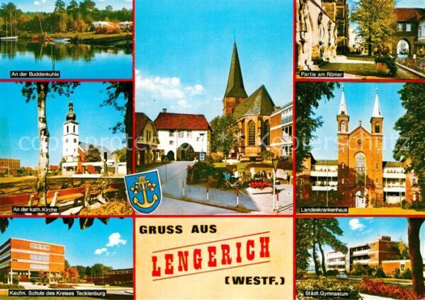 Lengerich Westfalen Kaufmännische Schule Landeskrankenhaus