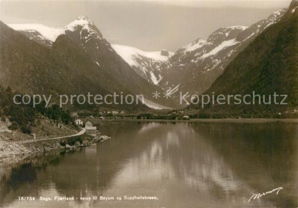 Fjaerland Boyum og Supphellebreen