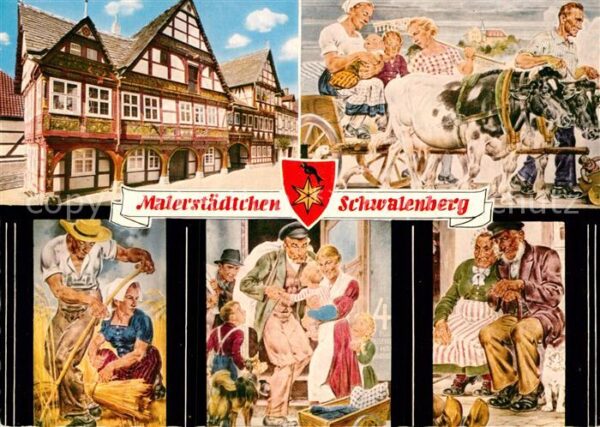 Schwalenberg Wandgemälde Rathaussaal Friedrich Eicke