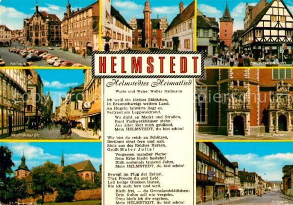 Helmstedt Heimatlied Rathaus Neumärker Strasse Gr
