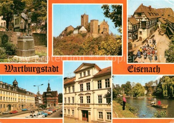 Eisenach Thueringen Bachdenkmal Wartburg Vogtei Nürnberger