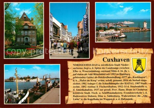 Cuxhaven Nordseebad Schloss Ritzebüttel Nordersteinstrasse