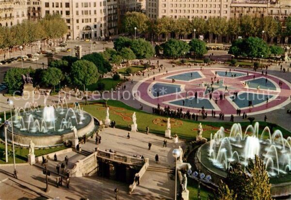 Barcelona Cataluna Plaza de Cataluna