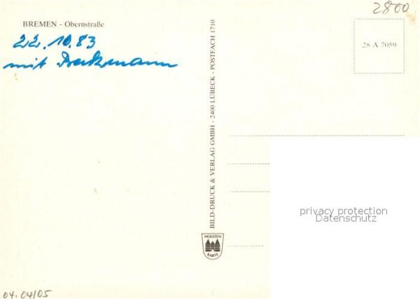 Bremen Obernstrasse – Bild 2