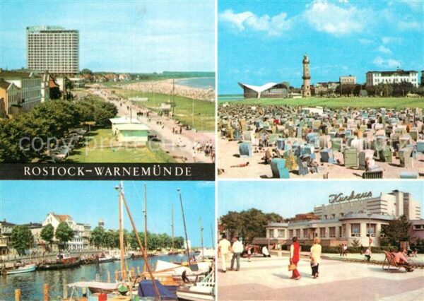 Rostock-Warnemuende Hotel Neptun Gaststätte Teepott Leuchtt