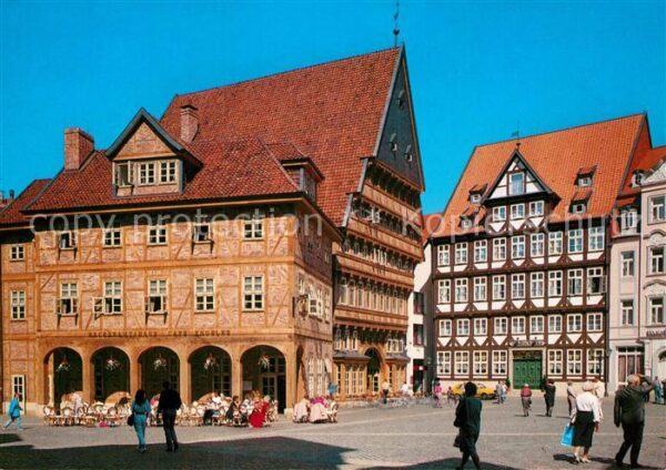 Hildesheim Marktplatz Bäckeramtshaus Knochenhauera