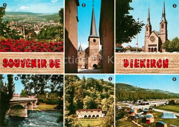 Diekirch Eglise St. Laurent Auberge de Jeunesse