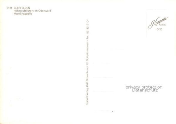 Beerfelden Odenwald Mümlingquelle Salon Hofmann – Bild 2