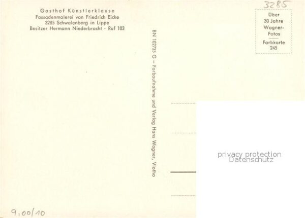 Schwalenberg Gasthof Künstlerklause – Bild 2
