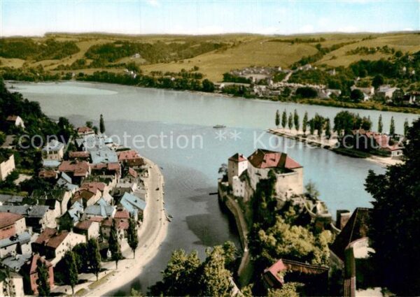 Passau Dreiflüsse-Mündung