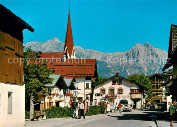 Seefeld Tirol Hauptstrasse Wetterstein