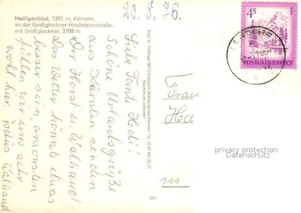 Heiligenblut Kaernten Grossglockner-Hochalpenstrasse – Bild 2