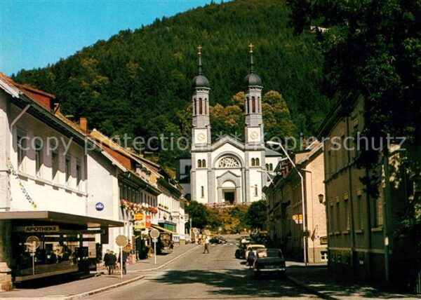 Todtnau Hauptstrasse Pfarrkirche