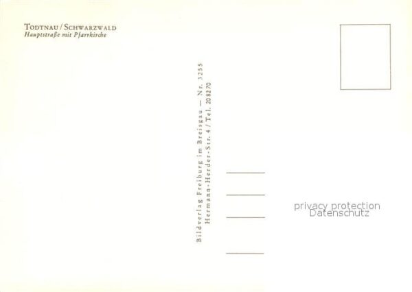 Todtnau Hauptstrasse Pfarrkirche – Bild 2