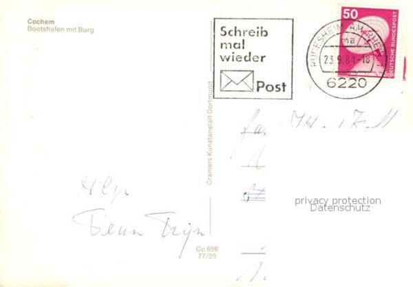 Cochem Mosel Bootshafen Burg – Bild 2