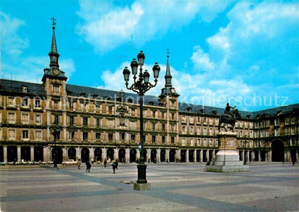 Madrid Spain Plaza Mayor