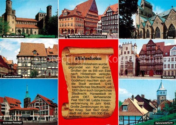 Hildesheim Markt Knochenhaueramtshaus Andreas-Pass