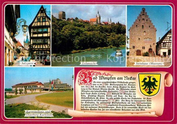 Bad Wimpfen Salzgasse Steinhaus Kurmittelhaus Oster