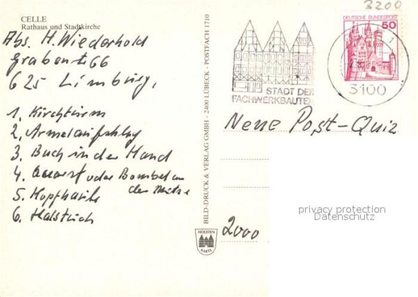 Celle Niedersachsen Rathaus Stadtkirche – Bild 2