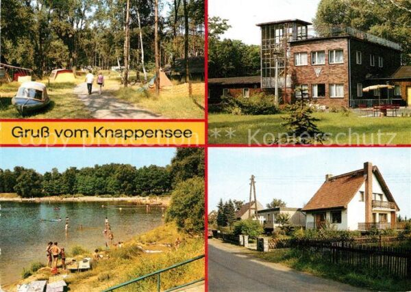 Koblenz Lohsa Campingplatz Jugendtouristenhotel Knapp