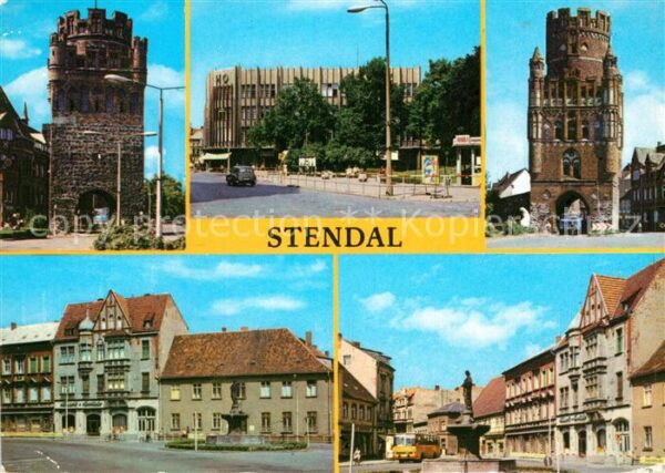 Stendal Tangermünder Tor Breite Strasse Sperlin