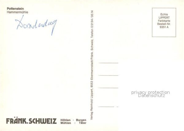 Pottenstein Oberfranken Hammermühle – Bild 2