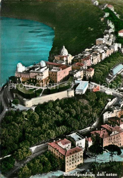 Castelgandolfo Latium Veduta Aerea Fliegeraufnahme