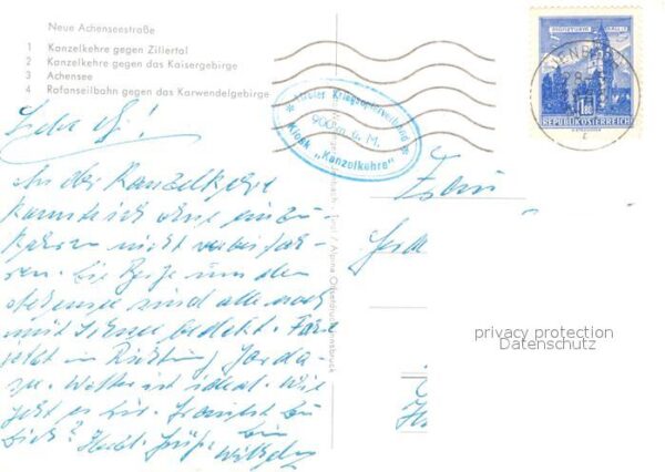 Achensee Kanzelkehre Zillertal Rofanseilbahn Kar – Bild 2