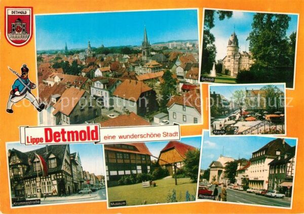 Detmold Schloss Krummestrasse Museum Rosental M