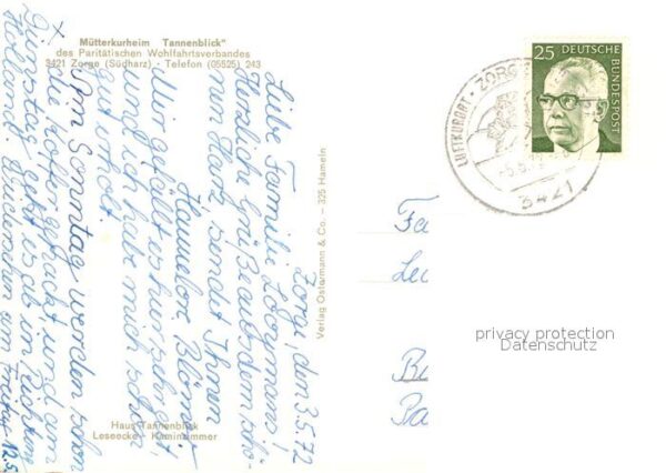 Zorge Mütterkurheim Tannenblick – Bild 2