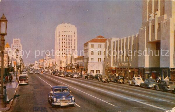 Los Angeles California Miracle Mile Wilshire Boulevard
