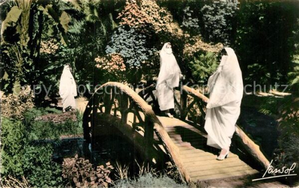 Alger Algerien Ilot au Jardin d_Essai