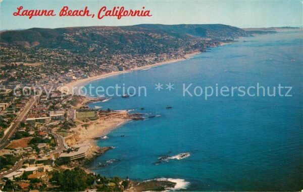 Laguna Beach Fliegeraufnahme