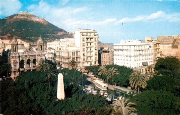 Oran Algerie Place du 1er Nov 1954
