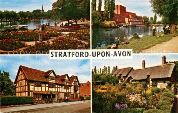 Stratford-Upon-Avon Holy Trinity Church Shakespeares Birthp