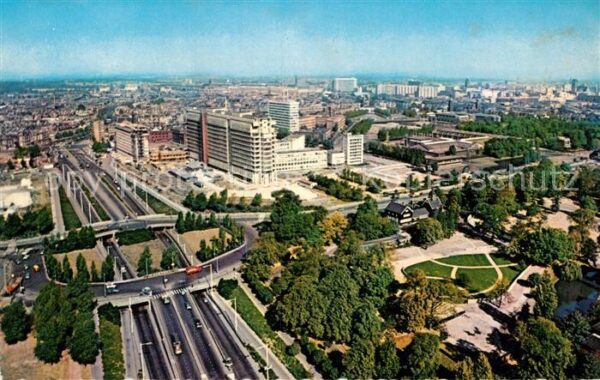 Rotterdam Centrum Fliegeraufnahme
