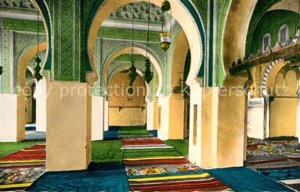 Tlemcen Sidi Bou Medine Interieur de la Mosquee