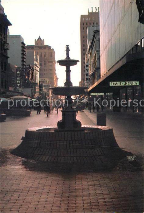 Adelaide Rundle Mall Fountain