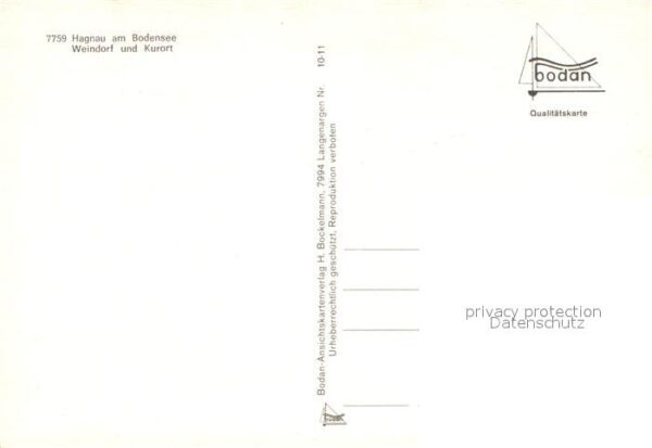 Hagnau Bodensee Weindorf und Kurort – Bild 2
