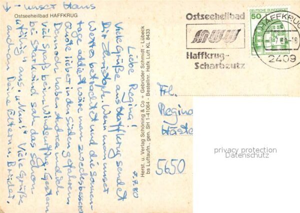 Haffkrug Ostseebad Fliegeraufnahme – Bild 2