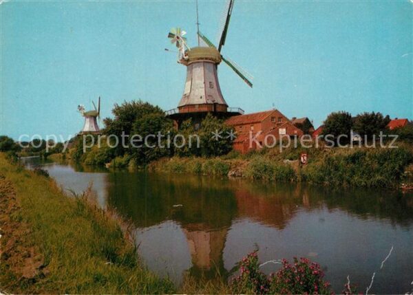 Greetsiel Doppelmühlen