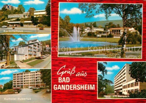 Bad Gandersheim Kurmittelhaus Kurhotel Eterna Kurhotel