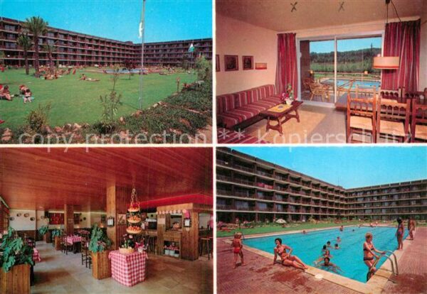 Lloret de Mar Aparamentos Bravapark Schwimmbad