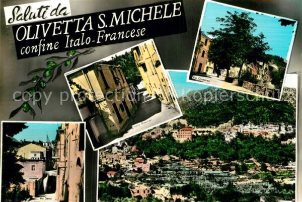 Olivetta San Michele Teilansichten Panorama