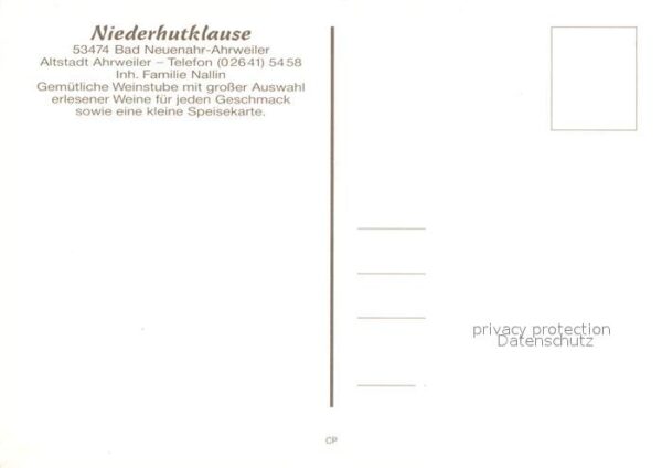 Bad Neuenahr-Ahrweiler Niederhutklause – Bild 2